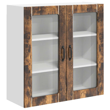 vidaXL Küchenschrank Geräucherte Eiche 80 x 31 x 80 cm Holzwerkstoff