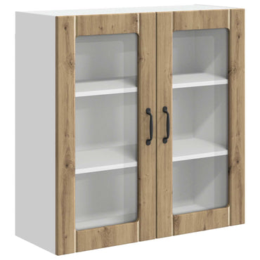 vidaXL Küchenschrank Artisan-Eiche 80 x 31 x 80 cm Holzwerkstoff