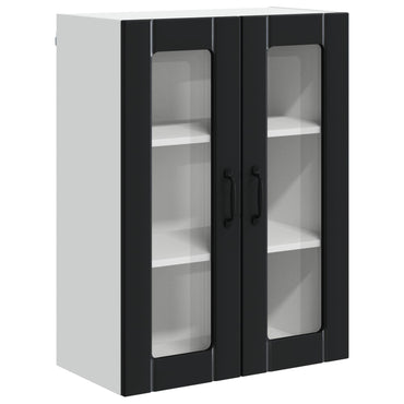 vidaXL Küchenschrank Schwarz 60 x 31 x 80 cm Holzwerkstoff