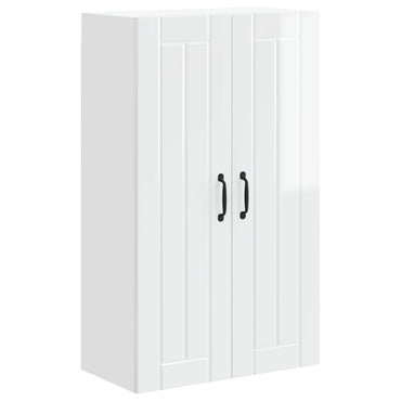 vidaXL Küchenschrank Hochglanz Weiß 60 x 31 x 100 cm Holzwerkstoff