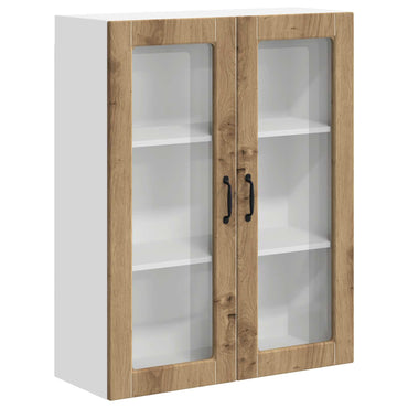 vidaXL Küchenwandschrank Artisan-Eiche 80 x 31 x 100 cm Holzwerkstoff
