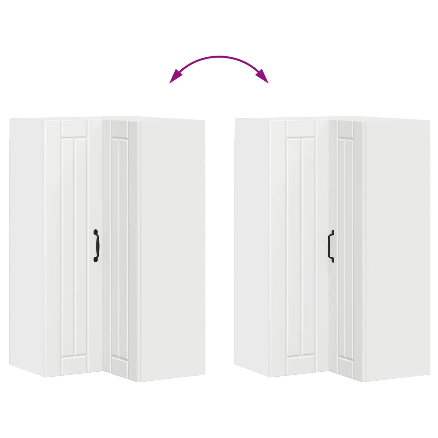 Küchenschrank Weiß 57 x 57 x 100 cm Holzwerkstoff