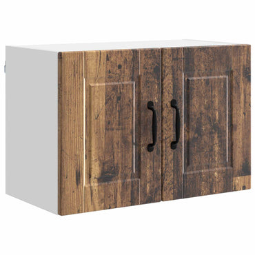 vidaXL Küchenschrank mit Regal Altholz 60 x 31 x 40 cm Holzwerkstoff