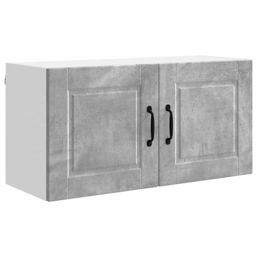 vidaXL Küchenschrank mit Tür Beton Grau 80 x 31 x 40 cm Holzwerkstoff
