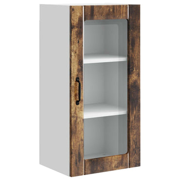 vidaXL Küchenschrank Geräucherte Eiche 40 x 31 x 80 cm Holzwerkstoff