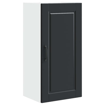 vidaXL Küchenschrank mit Regal Schwarz 40 x 31 x 80 cm Holzwerkstoff