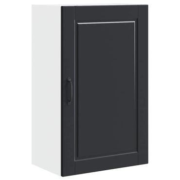 vidaXL Küchenschrank mit Regal Schwarz 50 x 31 x 80 cm Holzwerkstoff