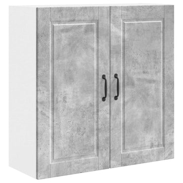 vidaXL Küchenschrank mit Tür Beton Grau 80 x 31 x 80 cm Holzwerkstoff