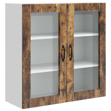 vidaXL Küchenschrank Geräucherte Eiche 80 x 31 x 80 cm Holzwerkstoff