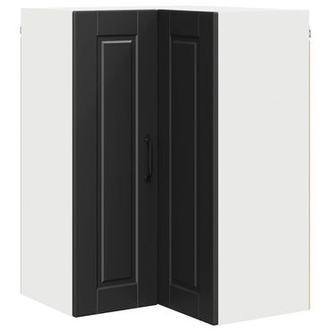 vidaXL Küchenschrank mit Regal Schwarz 57 x 57 x 80 cm Holzwerkstoff