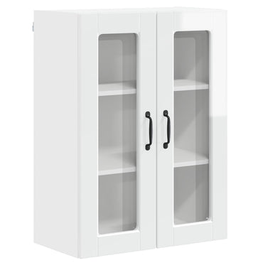 vidaXL Küchenschrank Hochglanz Weiß 60 x 31 x 80 cm Holzwerkstoff