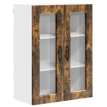 vidaXL Küchenschrank Geräucherte Eiche 60 x 31 x 80 cm Holzwerkstoff