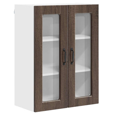 vidaXL Küchenschrank Braun Eichen-Optik 60 x 31 x 80 cm Holzwerkstoff