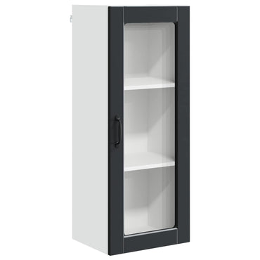 vidaXL Küchenschrank mit Regal Schwarz 40 x 31 x 100 cm Holzwerkstoff