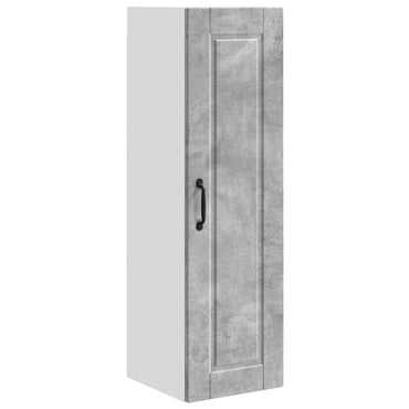 vidaXL Küchenschrank mit Tür Beton Grau 30 x 31 x 100 cm Holzwerkstoff