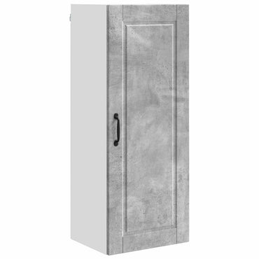vidaXL Küchenschrank mit Tür Beton Grau 40 x 31 x 100 cm Holzwerkstoff