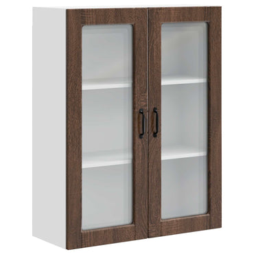 vidaXL Küchenschrank Braun Eichen-Optik 80 x 31 x 100 cm Holzwerkstoff