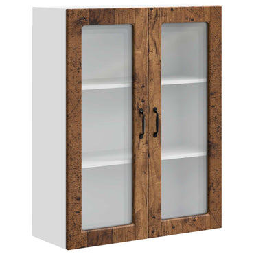 vidaXL Küchenschrank mit Regal Altholz 80 x 31 x 100 cm Holzwerkstoff