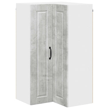 vidaXL Küchenschrank mit Tür Beton Grau 57 x 57 x 100 cm Holzwerkstoff