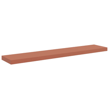 vidaXL Wandregal Wandmontiert Rot 120 x 23,5 x 4 cm Holzwerkstoff