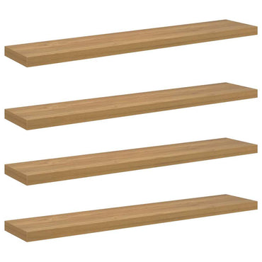 vidaXL Wandregal 4 pcs Braun 120 x 23,5 x 4 cm Holzwerkstoff