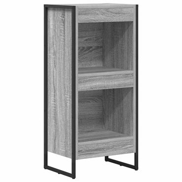 vidaXL Bücherregal Graues Sonoma 80 x 30 x 155 cm Holzwerkstoff