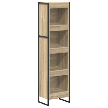 vidaXL Bücherregal Sonoma 80 x 30 x 155 cm Holzwerkstoff