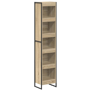 vidaXL Bücherregal Sonoma 80 x 30 x 155 cm Holzwerkstoff