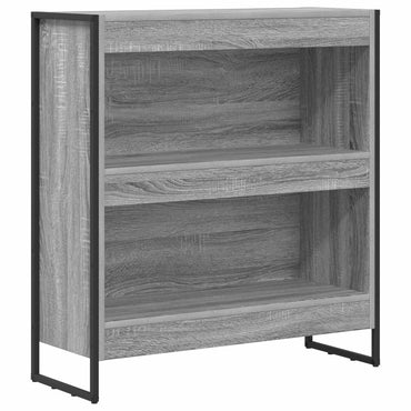 vidaXL Bücherregal Graues Sonoma 80 x 30 x 155 cm Holzwerkstoff