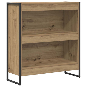 vidaXL Bücherregal Kunsthandwerk Eiche 80 x 30 x 155 cm Holzwerkstoff