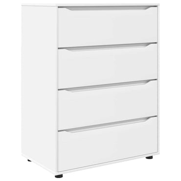 vidaXL Stauraumschränke 2 pcs Weiß 80 x 48 x 105 cm Holzwerkstoff