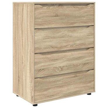 vidaXL Stauraumschränke 2 pcs Sonoma-Eiche 80 x 48 x 105 cm