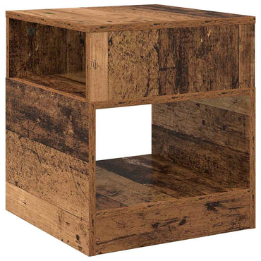 vidaXL Beistelltisch Altholz 40,5 x 40 x 45 cm Holzwerkstoff