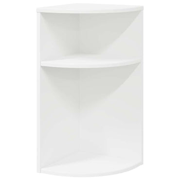 vidaXL Beistelltisch Weiß 29,6 x 29,6 x 60 cm Holzwerkstoff