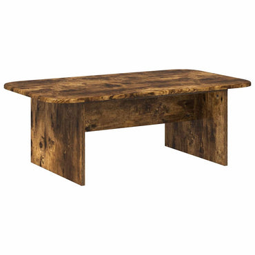 vidaXL Couchtisch Geräucherte Eiche 93 x 53 x 33 cm Holzwerkstoff