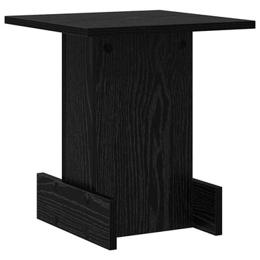 vidaXL Beistelltisch Schwarz Eichen-Optik 35,5 x 35 x 40 cm