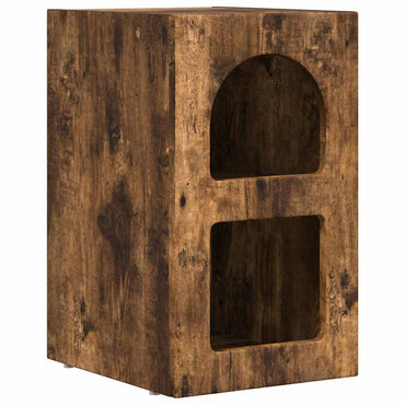 vidaXL Nachttisch Geräucherte Eiche 29,5 x 33,5 x 50 cm Holzwerkstoff