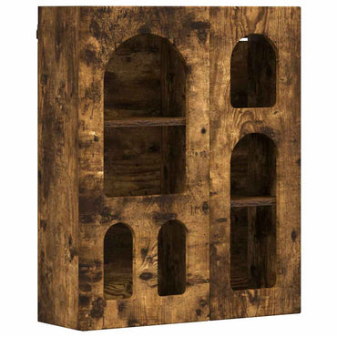 vidaXL Hängeschrank Geräucherte Eiche 59 x 20 x 71,5 cm Holzwerkstoff