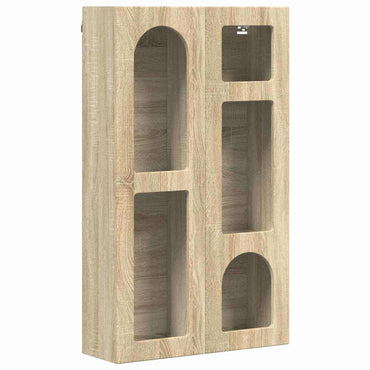 vidaXL Hängeschrank Sonoma-Eiche 59 x 20 x 100 cm Holzwerkstoff