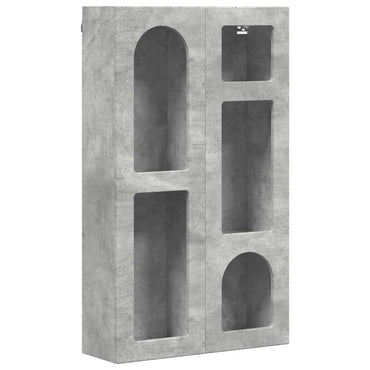 vidaXL Hängeschrank Beton Grau 59 x 20 x 100 cm Holzwerkstoff