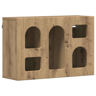 vidaXL Hängeschrank Artisan-Eiche 60 x 20 x 40 cm Holzwerkstoff