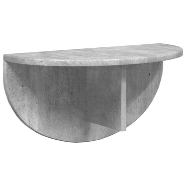 vidaXL Wandregal Wandmontiert Beton Grau 48 x 24 x 24 cm Holzwerkstoff
