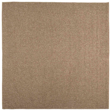 vidaXL Bereichsteppiche Quadratisch HUARTE Natur 120 x 120 cm