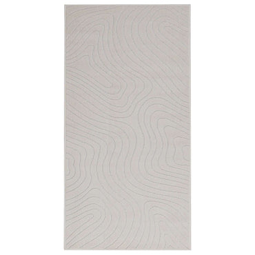 vidaXL Bereichsteppiche Rechtwinklig HUARTE Creme 200 x 80 cm