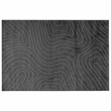 vidaXL Tapis d'intérieur HUARTE Anthracite 280 x 200 cm Polyester