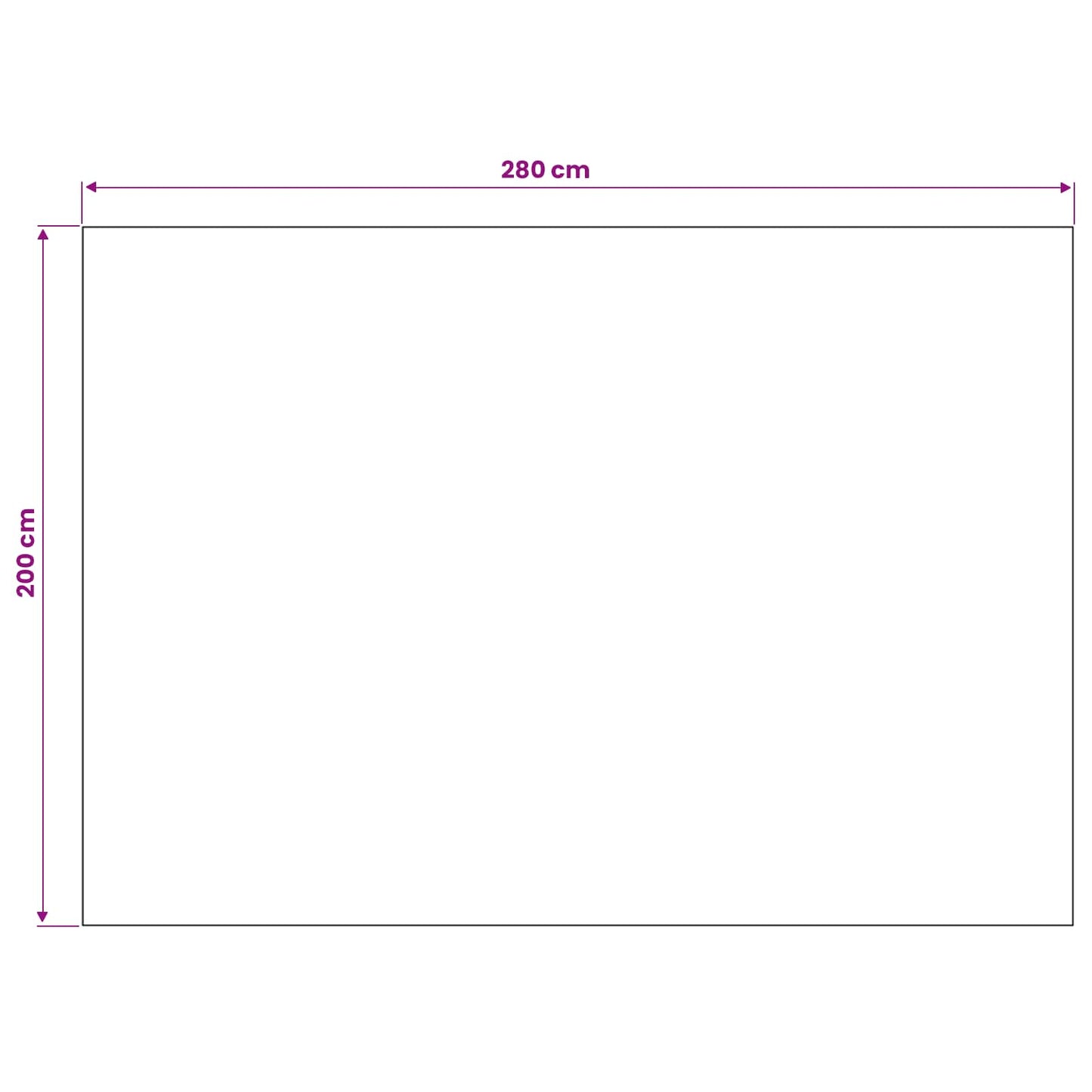 vidaXL Bereichsteppiche HUARTE Beige 280 x 200 cm Polyester