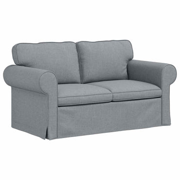 vidaXL Sofa Hellgrau 215 x 82 x 80 cm Stoff