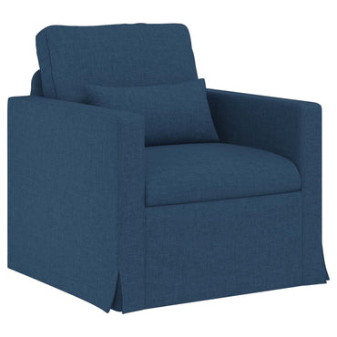 vidaXL Sofa Blau 78 x 78 x 80 cm Stoff