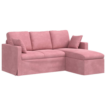 vidaXL Sofa Rosa 198 x 134 x 80 cm Samt