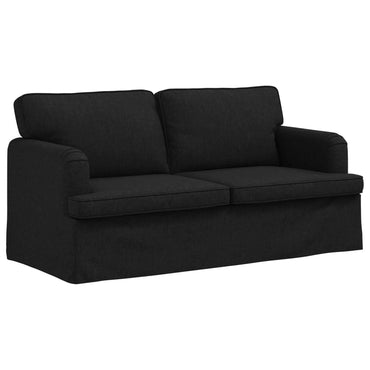 vidaXL Sofa Schwarz 142 x 80 x 85 cm Stoff